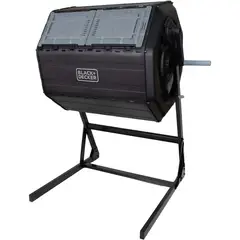 BLACK+DECKER - Compostador Giratorio de Doble Cámara