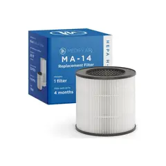 MEDIFY AIR - Filtro de Repuesto 3 En 1 para Alérgenos con Prefiltro H13 HEPA