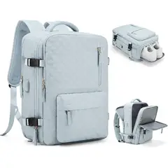 undefined - Mochila de Viaje Grande para Portátil para Viajar en Avión