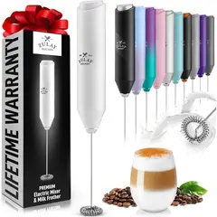 undefined - Espumador de Leche Portátil y Potente para Café