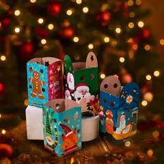 DEAR SANTA - Vela Más Farol Pequeño de Navidad