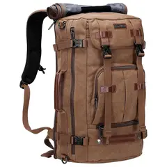 WITZMAN - Mochila de Lona Vintage Convertible