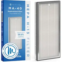 MEDIFY AIR - Filtro de Repuesto 3 En 1 True Hepa H13 y Carbón Activado