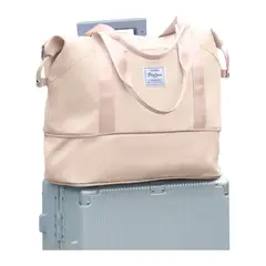 WONHOX - Bolsa de Viaje de Lona Deportiva y de Hombro