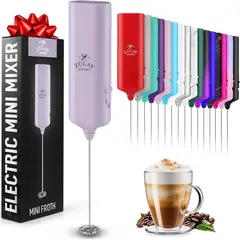 undefined - Espumador de Leche Portátil y Potente para Café