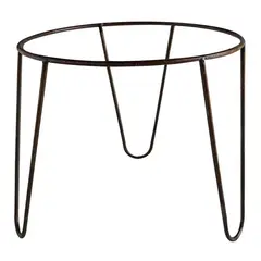 JUST HOME COLLECTION - Base Matera Patas Hierro 30x24.5 Cm Oxid