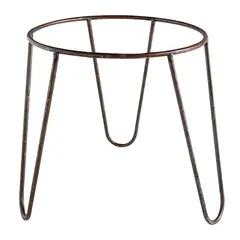 JUST HOME COLLECTION - Base Matera Patas Hierro 26x22.5 Cm Oxid