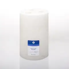ILUMINATA - Vela Pilar 69 Blanca Sin Aroma Chunk