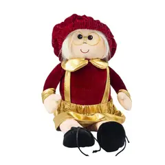 ARTESO - Mamá Noel Rojo Dorado de Navidad