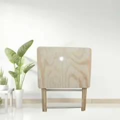 undefined - Mesa Escritorio en Madera de Pino Plegable