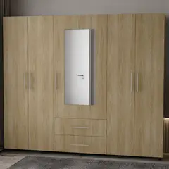 undefined - Closet Grayson 230 (3c) Fresno Europeo/wengue 200x230x48.3 cm