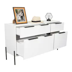 RTA DESIGN - Cómoda White Collection 69X122X36 Rta Blanco