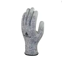 DELTA PLUS - Set de 6 Pares de Guantes Anticorte Nivel D Palma En Pu Talla 9
