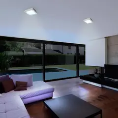 TECNOLITE - Panel Sobreponer Cuadrado Led Integrado Algedi Ll 6500k 12w