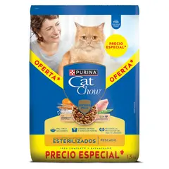 CAT CHOW - Alimento Seco Para Gatos Esterilizados 1.5kg