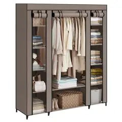 VIRTUAL MUEBLES - Closet Falts Gris Pardo