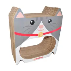 AM MASCOTAS - Rascador Para Gatos 40x24x45cm Pequeño Café