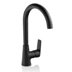 CORONA - Griferia Lavaplatos Monocontrol Barcelona, Negro Mate