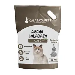 undefined - Arena Sanitaria Gato Aglomerante Bentonita  Calabaza Pets Cafe 10 kg