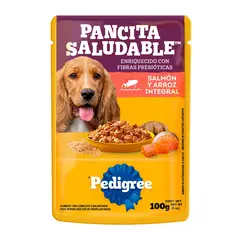 PEDIGREE - Alimento Húmedo Pancita Saludab Salmon Arroz 100GR