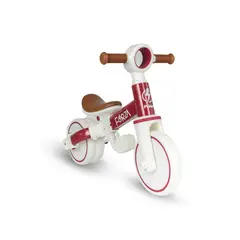 PRINSEL - Triciclo 2 En 1 Bicicleta De Balance Forza Rojo