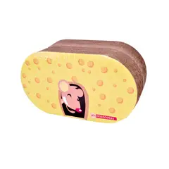 AM MASCOTAS - Rascador Para Gatos 34x20x19cm Pequeño Café