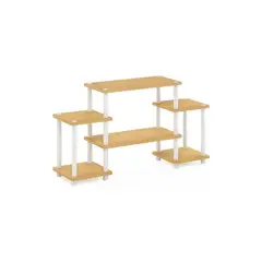 FURINNO - Soporte para TV de Esquina con Diseño Funcional y Moderno