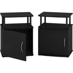 undefined - Mesita de Noche Con Puerta Tubos de PVC