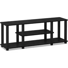 FURINNO - Soporte para Televisor de Tres Niveles con Diseño Moderno