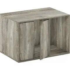 FURINNO - Caja con Apertura Superior y Diseño Multifuncional para Gatos