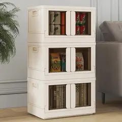 FLEXIMOUNTS - Organizadores Plegables de Gran Capacidad con Ruedas y Apertura Frontal