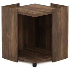 FURINNO - Mesa Auxiliar Multiusos Con Almacenamiento
