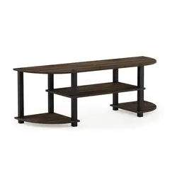 FURINNO - Centro de Entretenimiento Amplio con Diseño Moderno y Ensamble Rápido