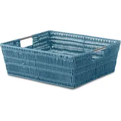 WHITMOR - Cesta de Estante Rattique Berry Blue