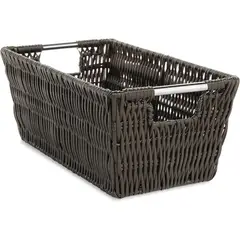 WHITMOR - Bolsa para Estante Pequeña de Mimbre Trenzado