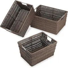 undefined - Cestas de Almacenamiento - Estilo Rattan