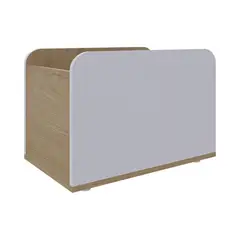 undefined - Baúl Infantil Zoe 37x53x34 cm Rovere Blanco