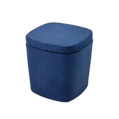 MQ - Puff Tapizado Gris