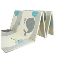 BEBESIT - Tapete Para Bebés Alfombra De Juego Plegable Clouds Sea