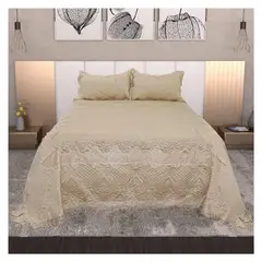 HOMETEX - Tendido Perla Fullqueen Champaña