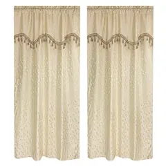 HOMETEX - Cortina Emma Dorada