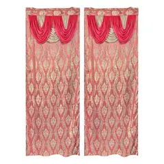 HOMETEX - Cortina Vega Oro Rosa