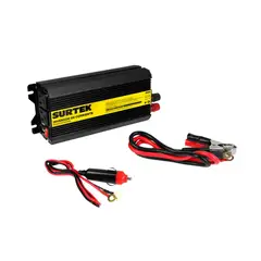 SURTEK - Inversor de Corriente 600 W para Carro 12 V a 120 V