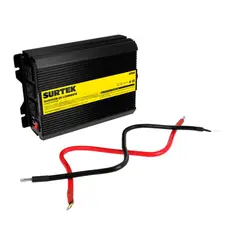 SURTEK - Inversor de Corriente 1500 W para Carro 12 V a 120 V