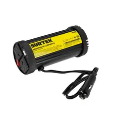 SURTEK - Inversor de Corriente 150 W para Carro 12 V a 120 V