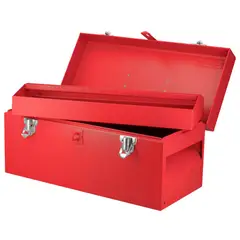 URREA - Caja de Herramientas Metálica 41 cm Calibre 0.6 mm