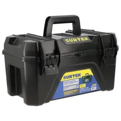 SURTEK - Caja de Herramientas Plástica 48 cm Soporta 30 kg