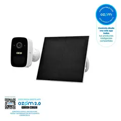 VTA PLUS - Cámara Wifi Exterior Con Panel Solar 2K Air 2