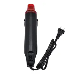 BAUKER - Pistola De Calor 300 W Con Soporte Retráctil