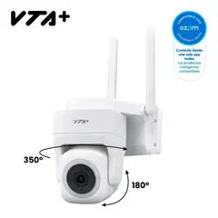 VTA PLUS - Cámara Exterior Wifi Con Movimiento 3K Square 2
